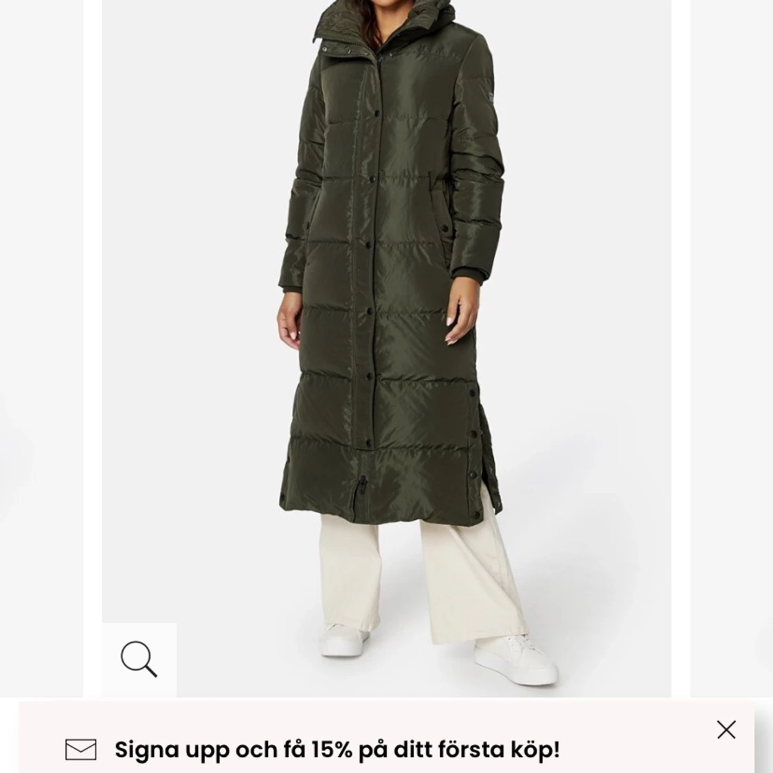 Helt ny oanvänd ROCKANDBLUE dunkappa