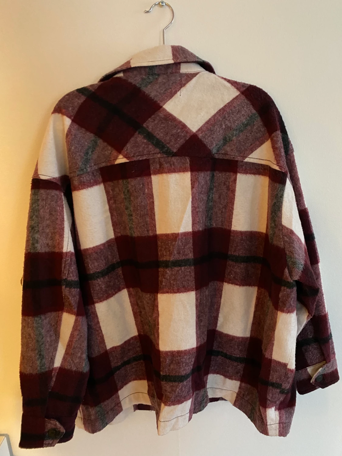 Rutig skjortjacka  - 90