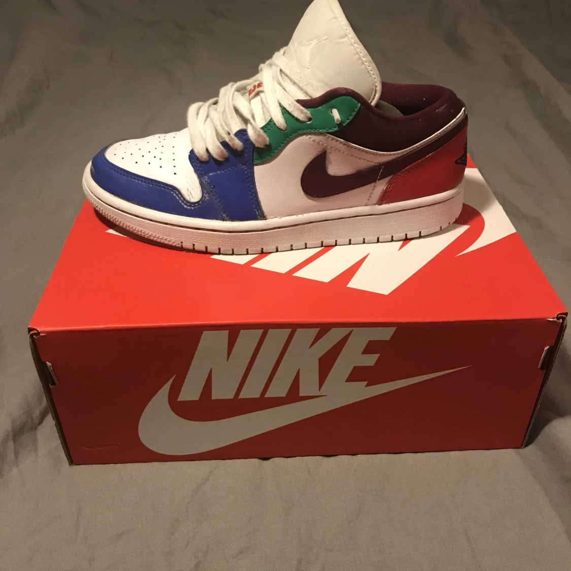 Jordan 1 Low Multicoler  - 91
