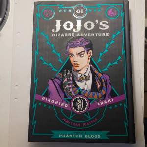 Selling jojos bizarre adventure manga vol 1 part 1! Price can be negotiable. I bought it at sf bookstore for 210kr and I’ve barely even touched it nor read it. Go to my profile if you want vol 1 part 2^^