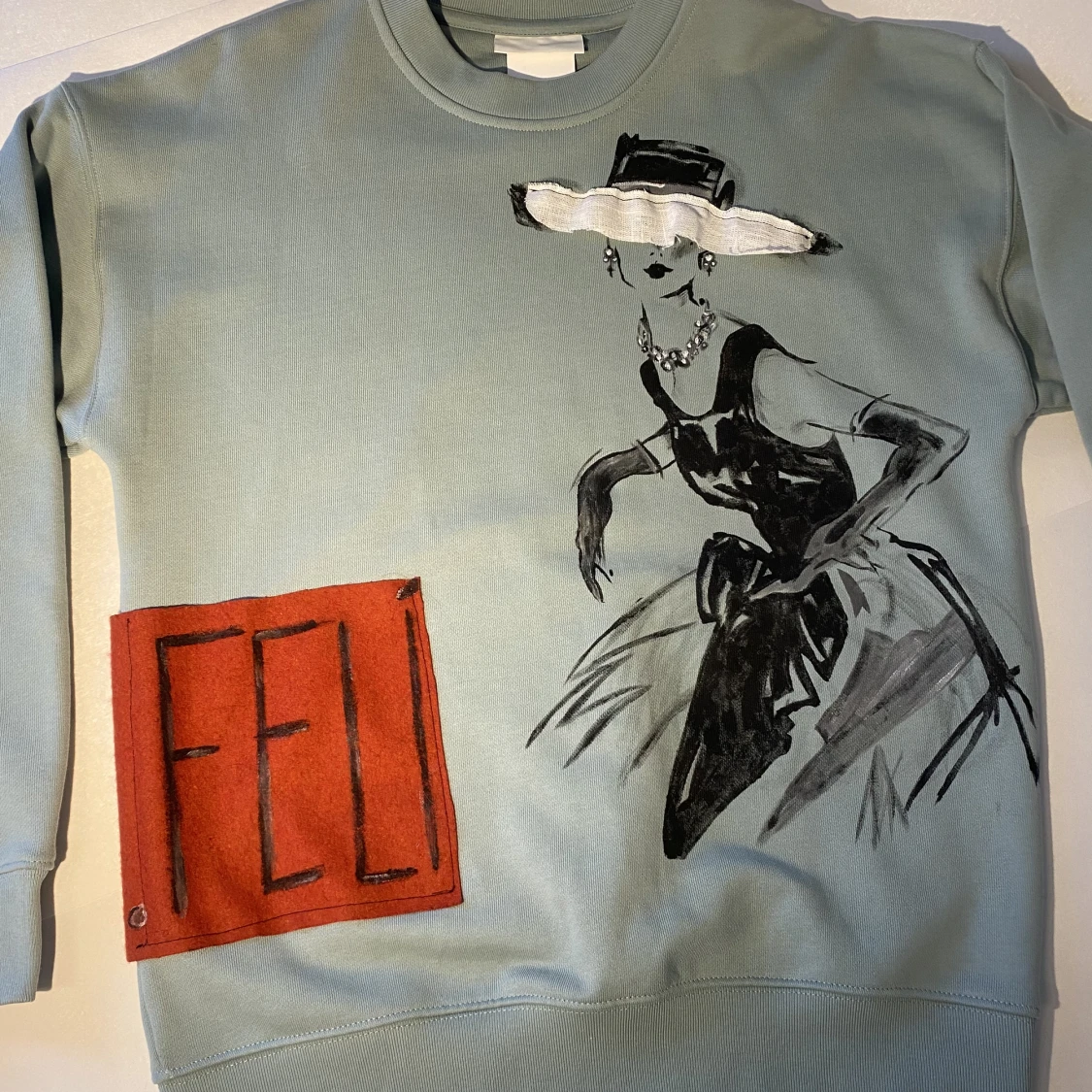 Handmålad tröja av Aleksio Feli - 90