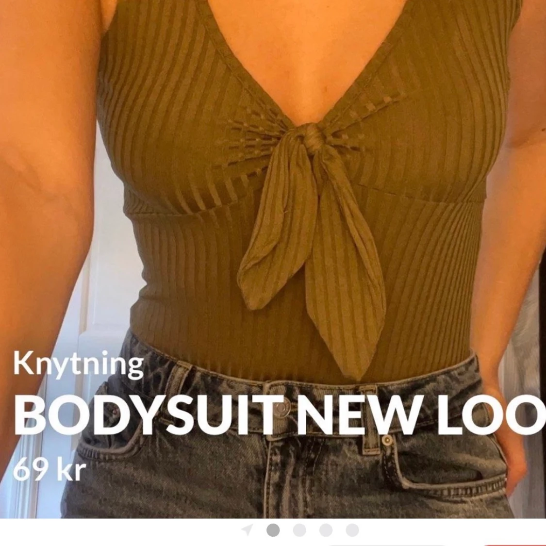 Bodysuit från New look med knytning 