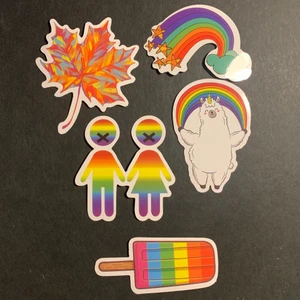 Sticker  - 5 st för 12 kr 