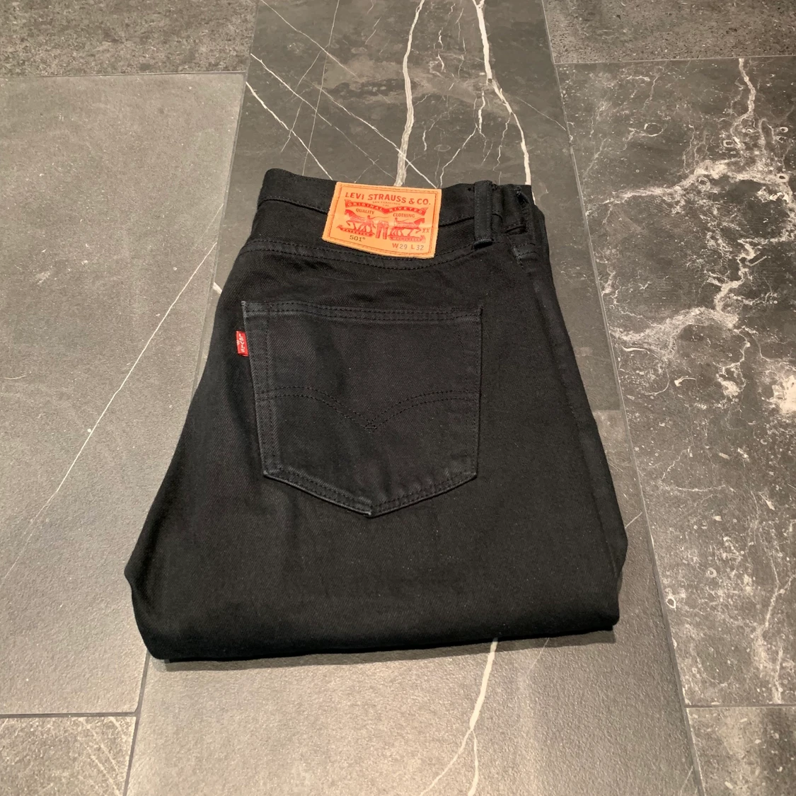 Levis 501 Svarta