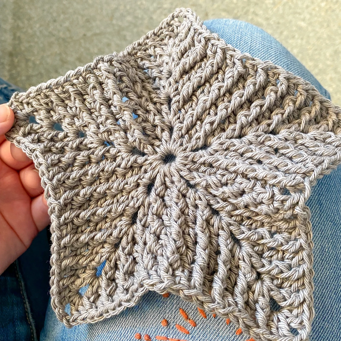 Virkad tvättlapp/disktrasa⭐️ - 90