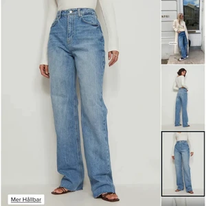 Oanvända jeans från NA-KD - Jättefina raka jeans från NA-KD i storlek 32!! Aldrig använda prislapp kvar. Säljer på grund av att dom inte passade mig i storlek. (Ordinarie pris 529kr)