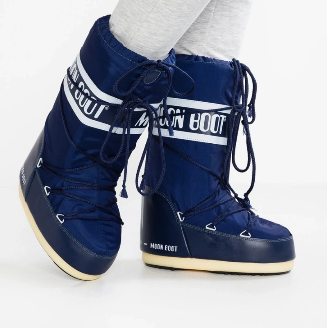 Moonboots blå