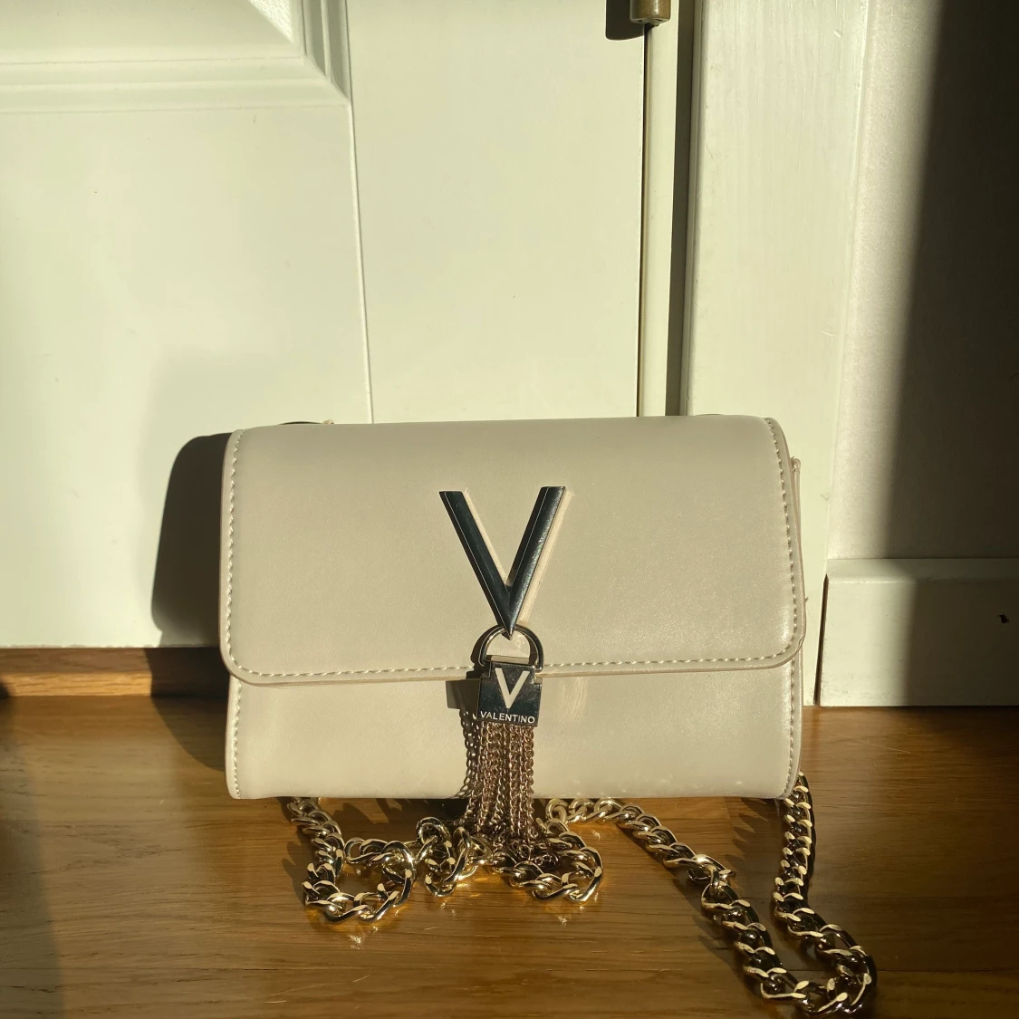 Rosa/Beige Valentino väska!
