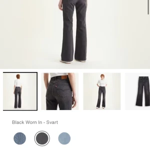 70s high flare jeans levis - Aldrig använda, nypris 1449kr säljer för 700kr eller bud. Storlek 23 vilket motsvarar typ storlek 32,xxs men dom är långa i benen 