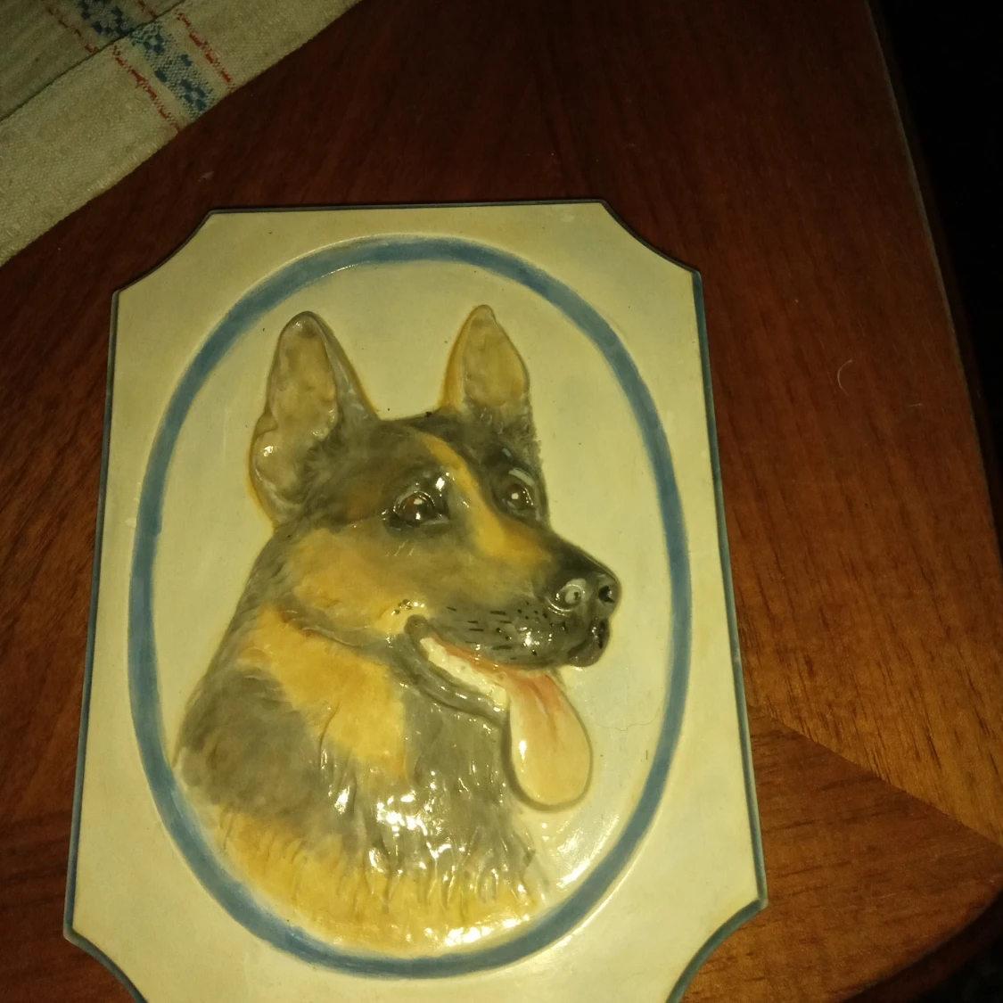 Gipstavla Schäfer . - 91