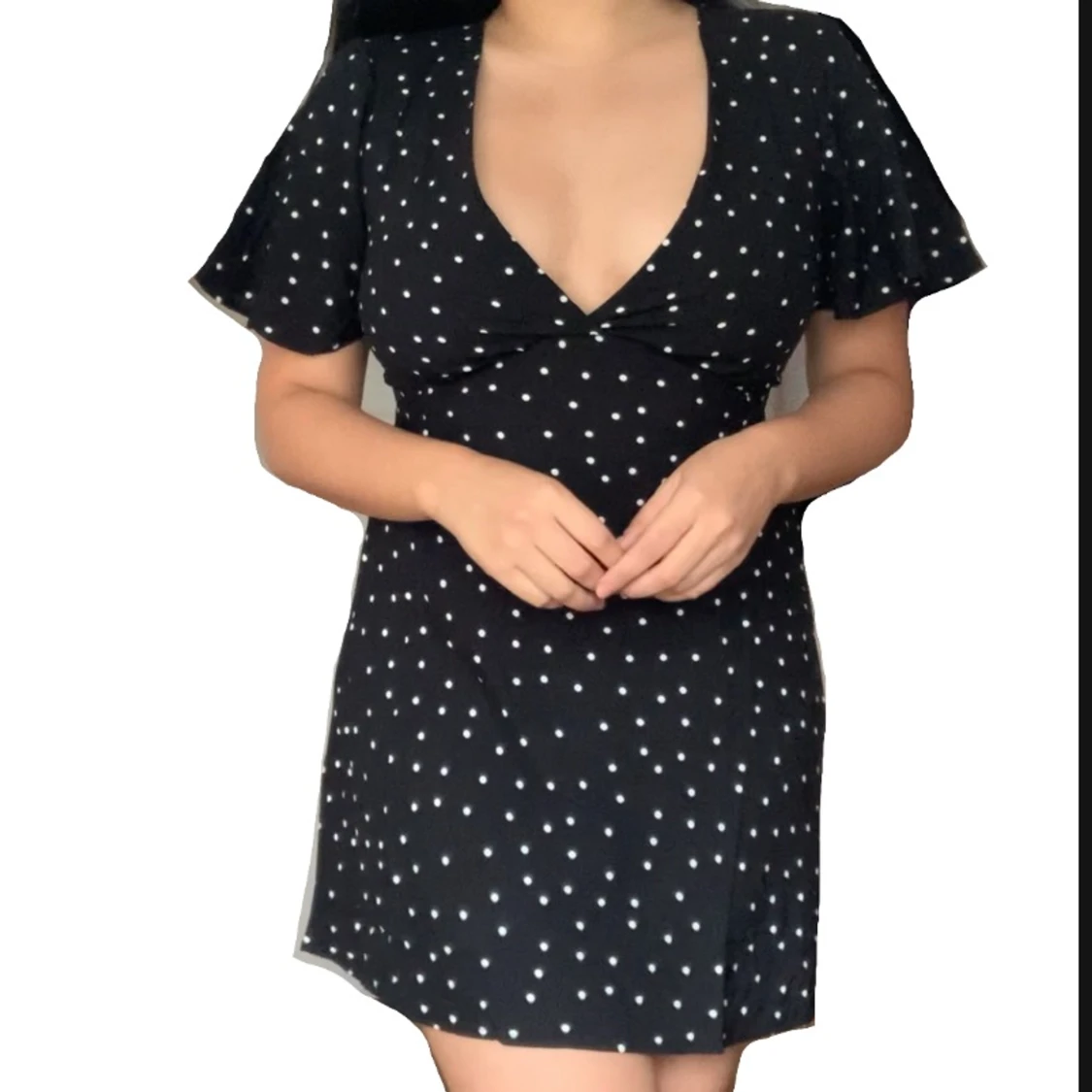 Stradivarius prickig klänning i storlek M - 91