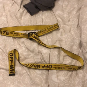 Of white bälte - Super fint skick