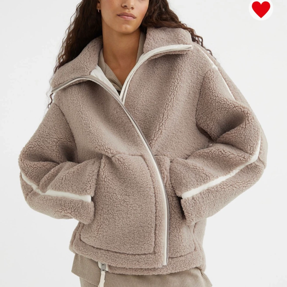 Teddyjacka från H&M - 90