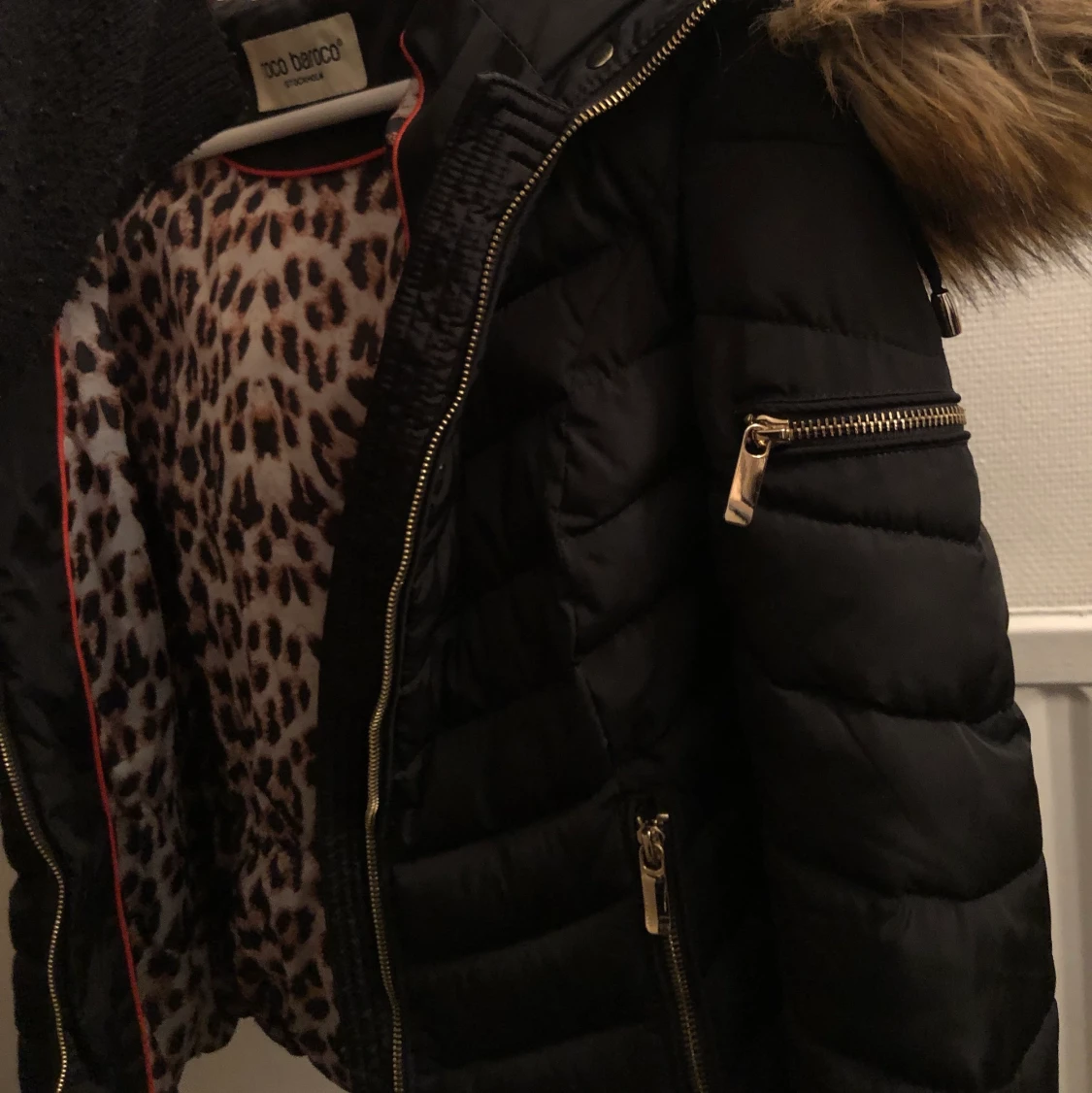 Vinterjacka med päls - 91