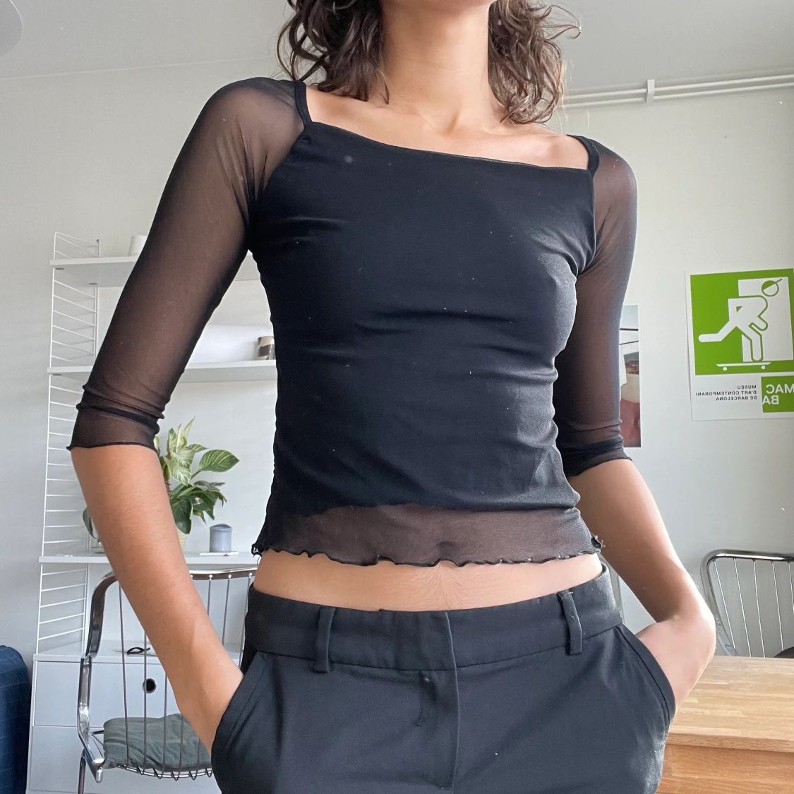 Superfin Y2K meshtop - 90