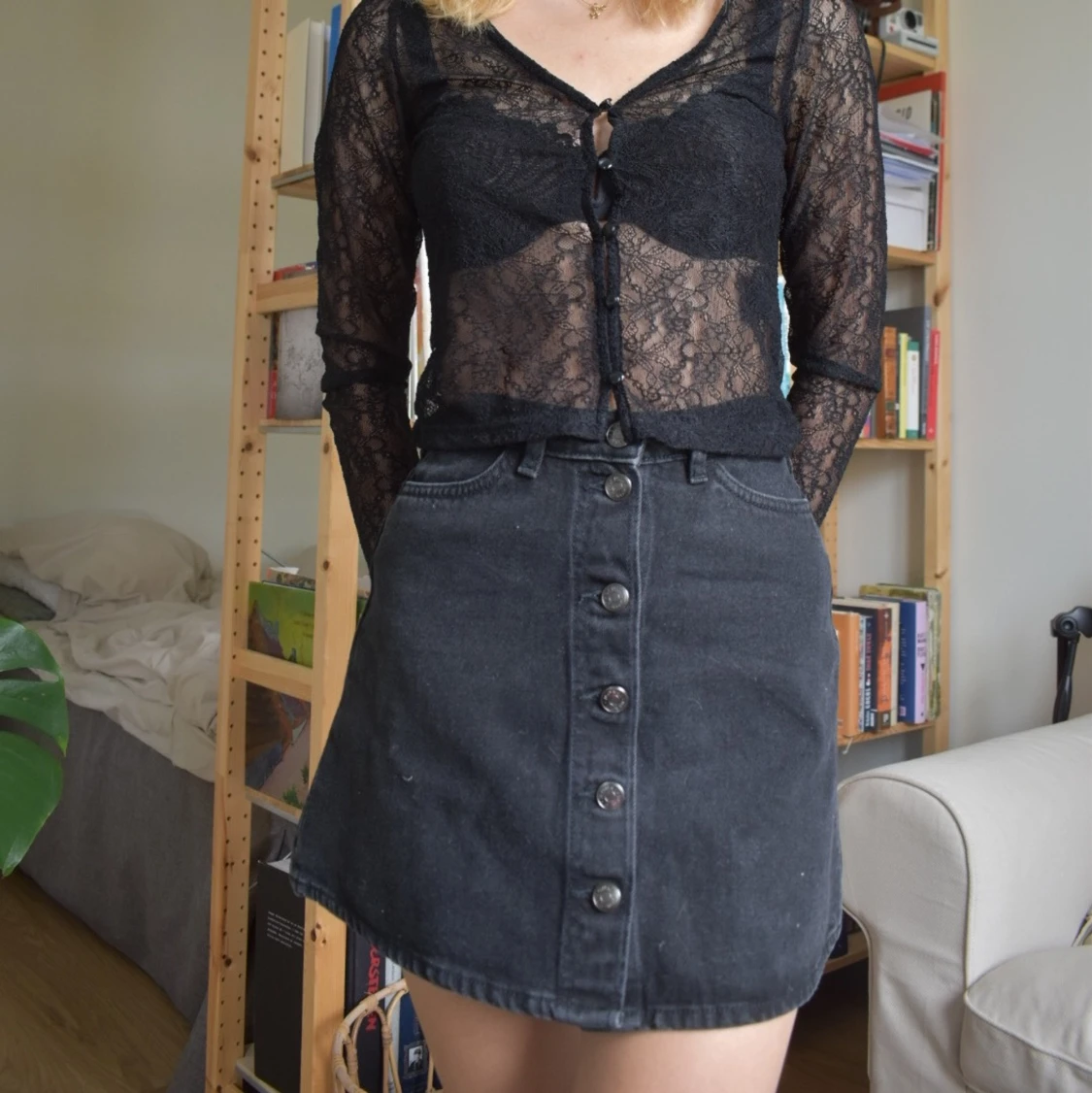 Kjol från monki stl 34