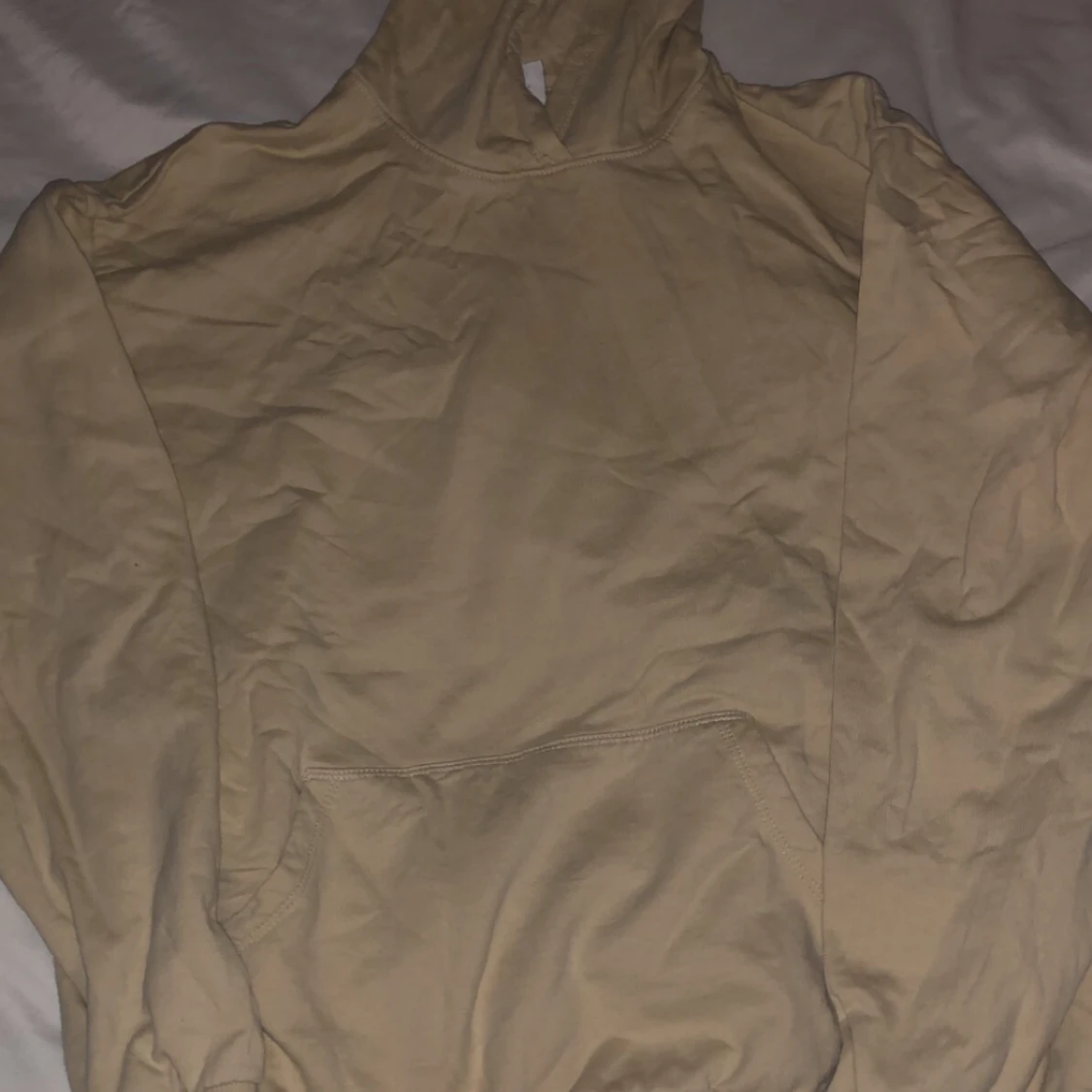 Beige hoodie 