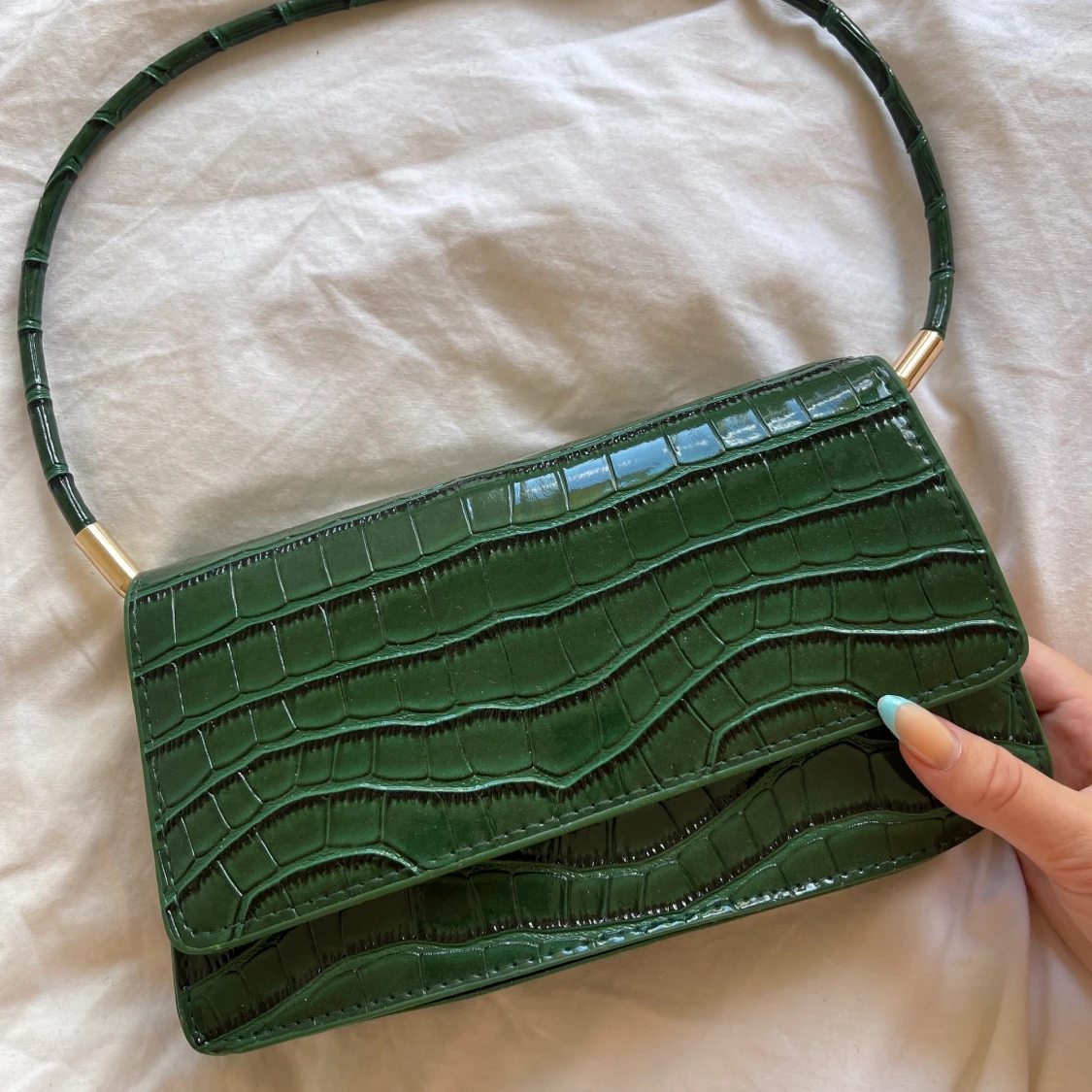 Grön väska  - 90