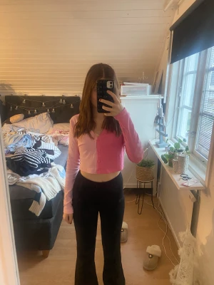 Rosa långärmad topp - Rosa topp