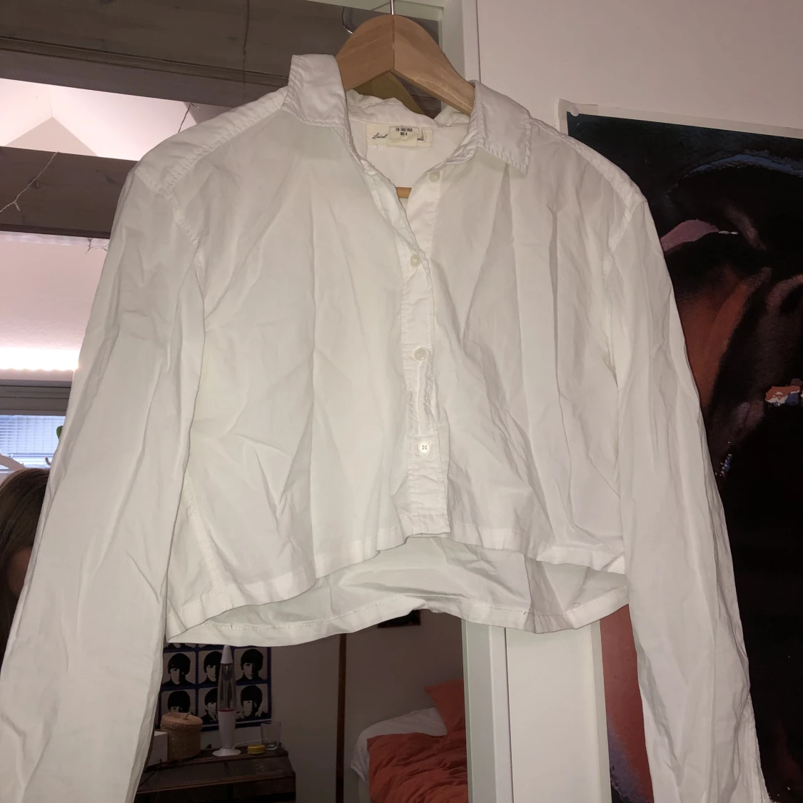 croppad skjorta - 90