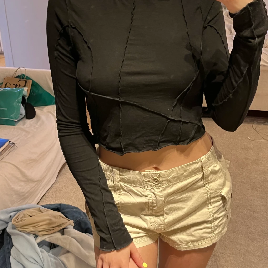 Weekday svart topp - 90