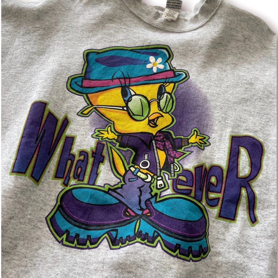 VINTAGE WHATEVER SWEATSHIRT - XL - 91