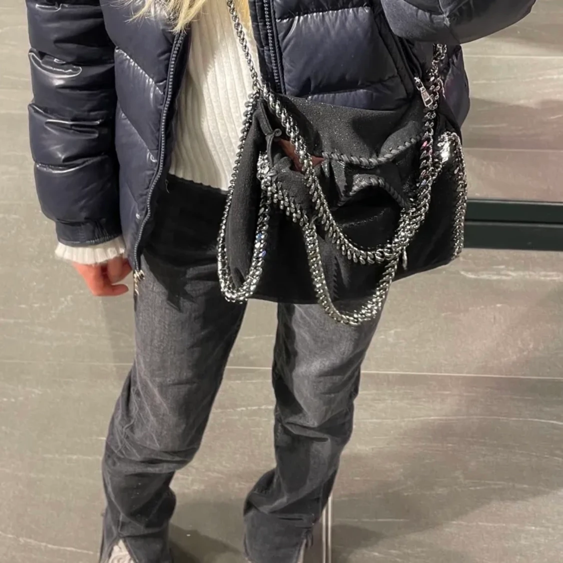 Svart Stella mc cartney väska