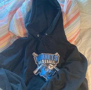 Hoodie  - Oversized hoodie som tyvärr inte kommer till användning längre. Nypris 500 köpt på en vintage butik 💗 Startpris 200 + frakt 