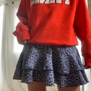 Blå volang kjol  - Säljer den här fina kjolen som aldrig kommer till användning⚡️💙⚡️