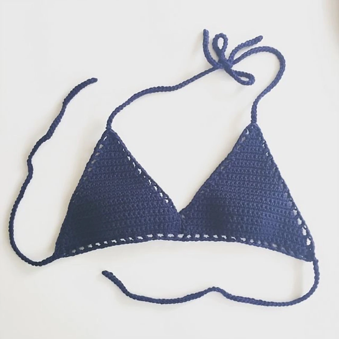 Virkad solbikini - 90