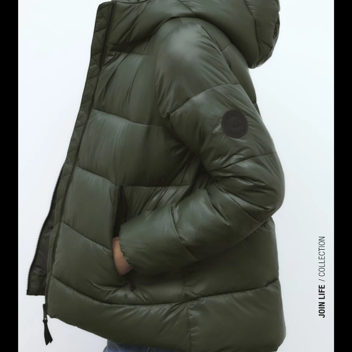 Grön Dunjacka Zara - 90