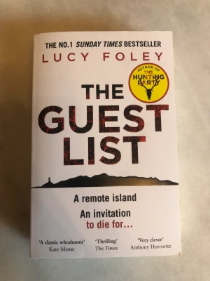 The Guest List - bok - In english. Used but still in good condition overall (originally 169kr) Can meet in Stockholm