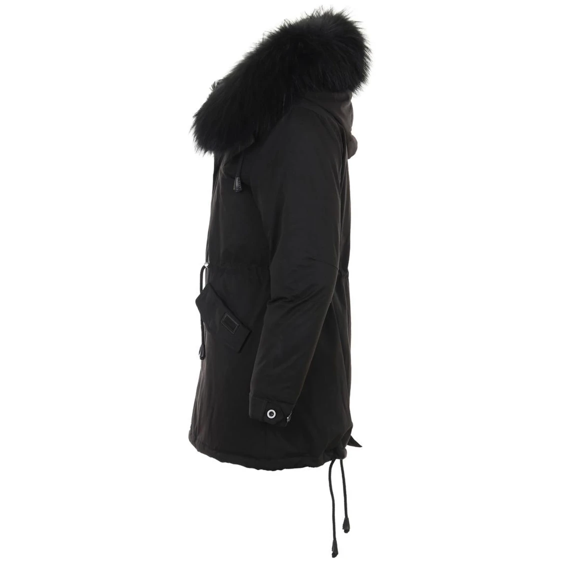 Cedrico coyan äkta päls vinterjacka