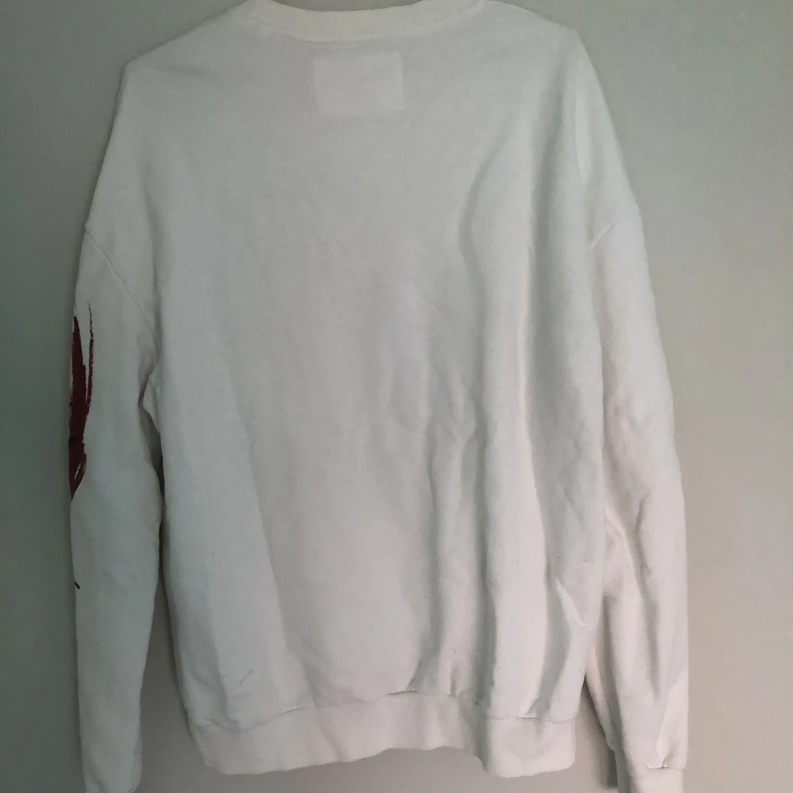 Sweatshirt med tryck - 90