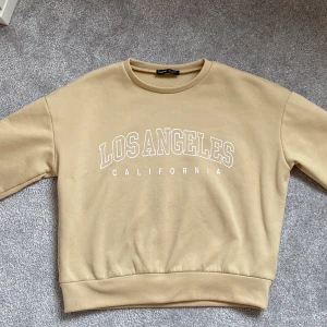 Sweatshirt  - Säljer den här fina och sköna sweatshirten. Använd ett få antal gånger men i fint skick. Den är i storlek S men passar nog xs-m. Verkligen jätteskön inuti❤️ Perfekt till våren. Kontakta mig vid frågor eller fler bilder. 