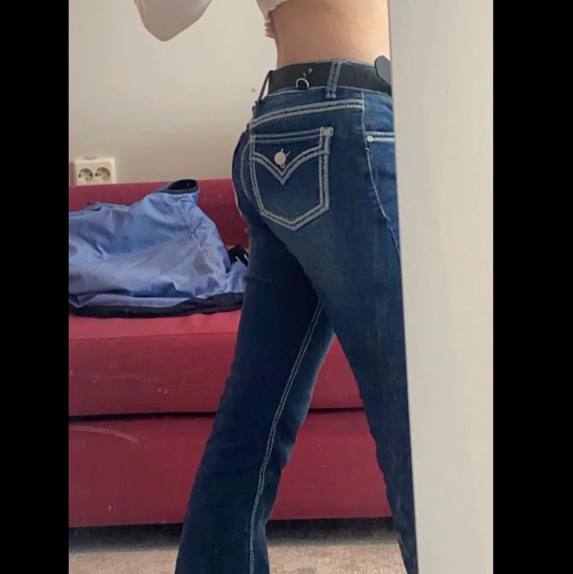 Lågmidjade jeans - 91