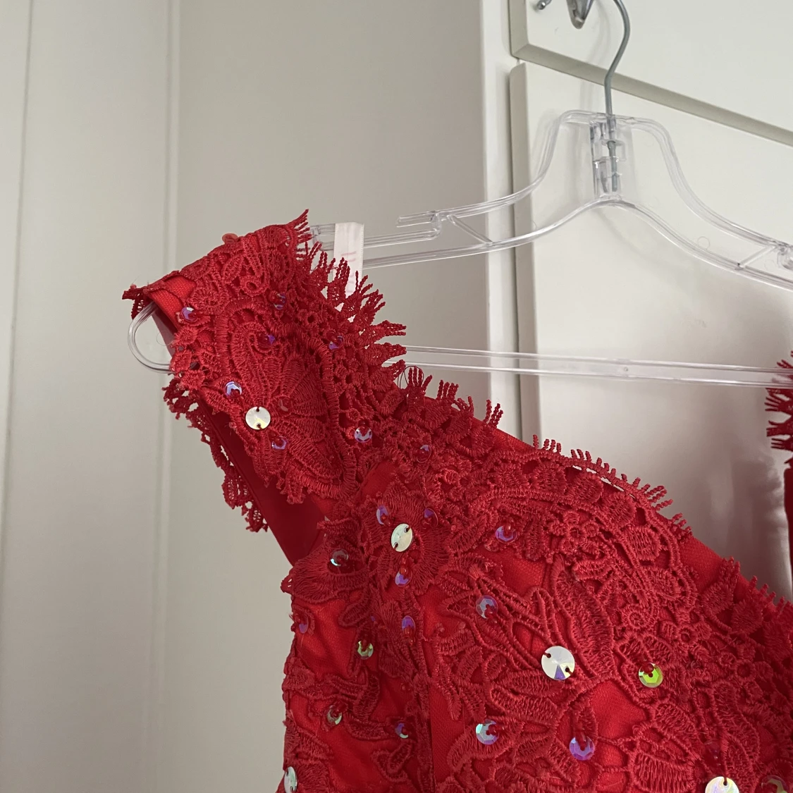 Röd balklänning - 90