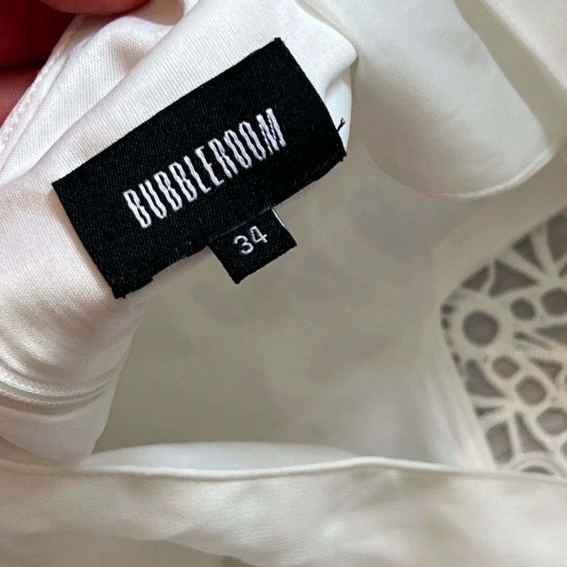 Vit klänning XS - 91