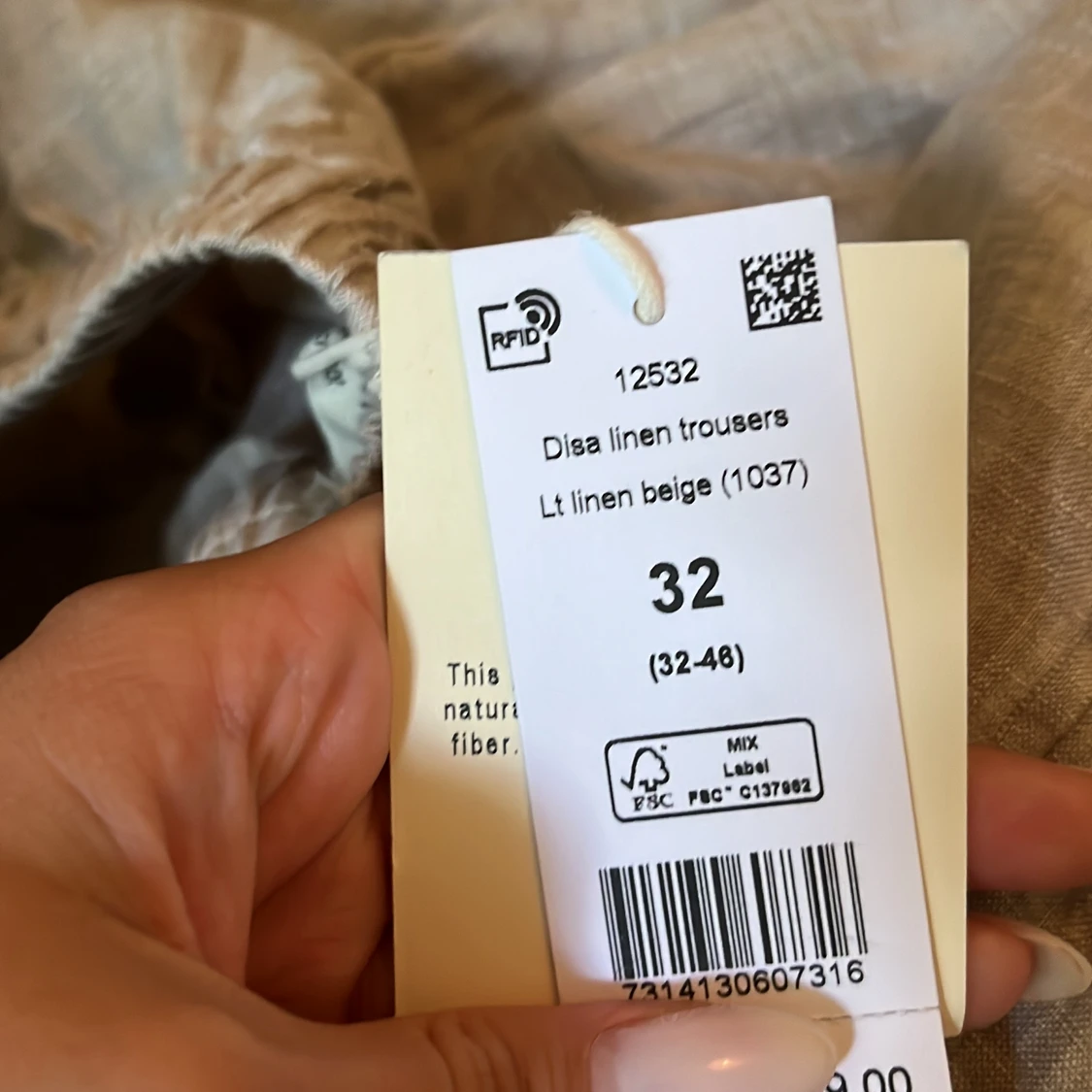 Linnebyxor gina - 90