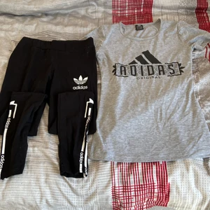 Addidas pyjamas  - Addidas pyjamas aldrig använt har inte hunnit passar inte mig storlek S