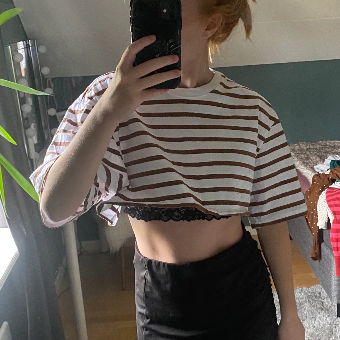 Oversized topp🤎🤍 - 91