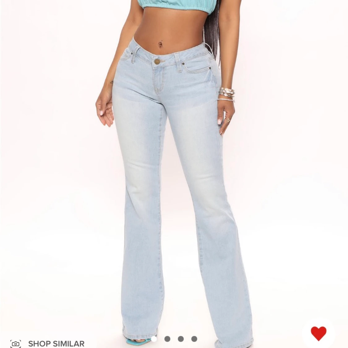 Fashion Nova jeans OANVÄNDA