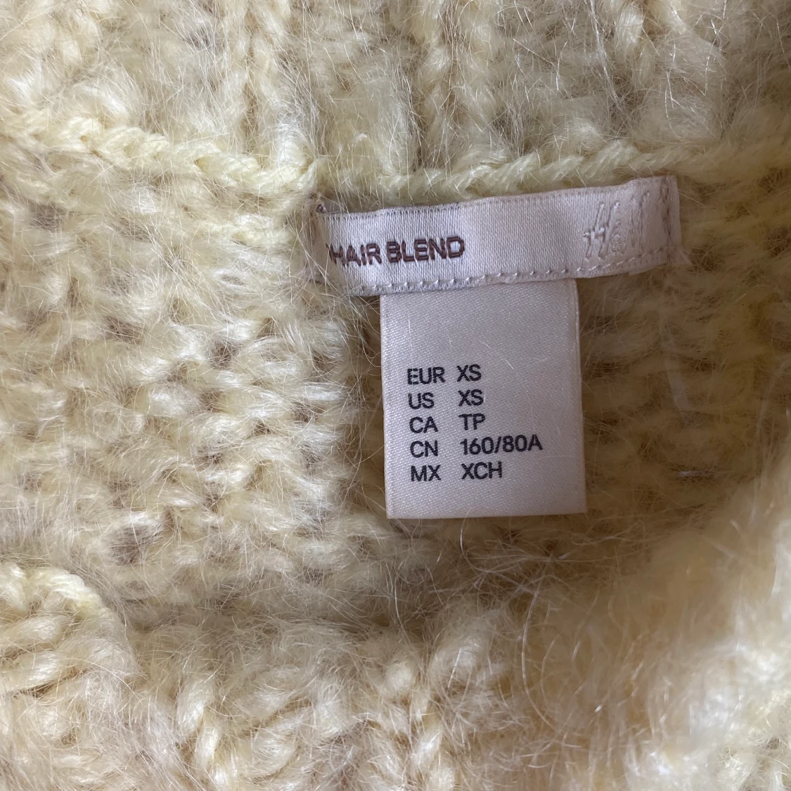 Mohair stickad tröja  - 90