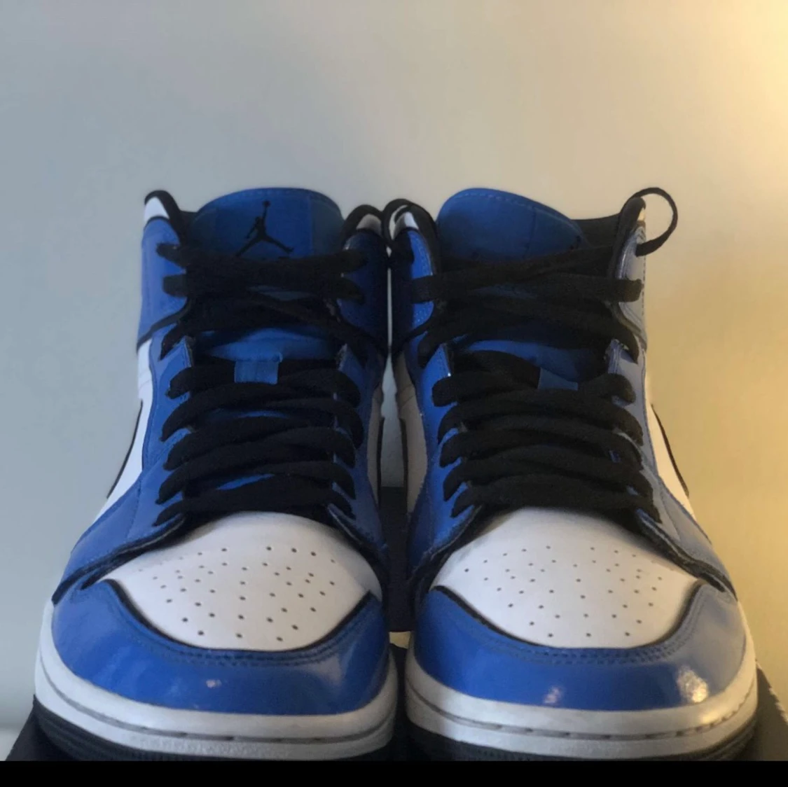 Jordan 1 mid signal blu - 91