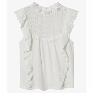 Vit mango - Jättesöt blus från mango, använd Max 3 gånger. 🤍