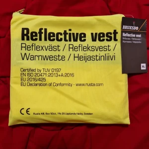Reflective vest - Ny reflexväst.