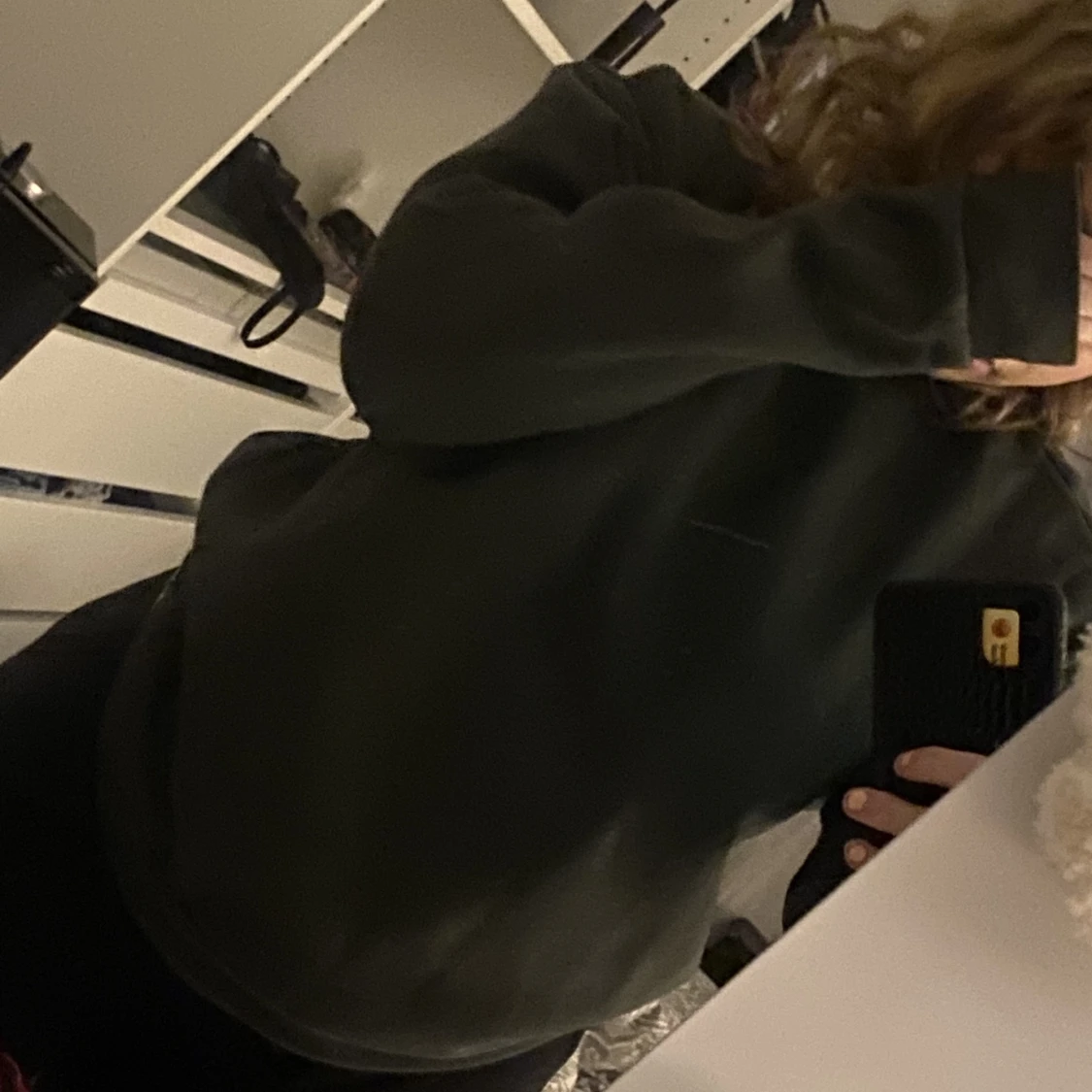 Olivgrön collage tröja - 90