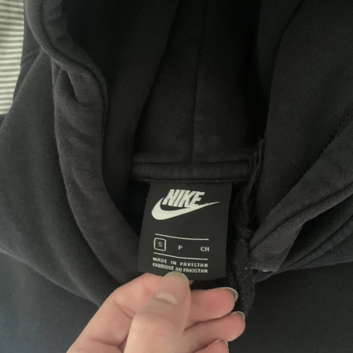 Svart Nike hoodie - 90