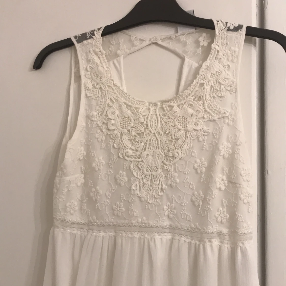 Vit klänning S - 90