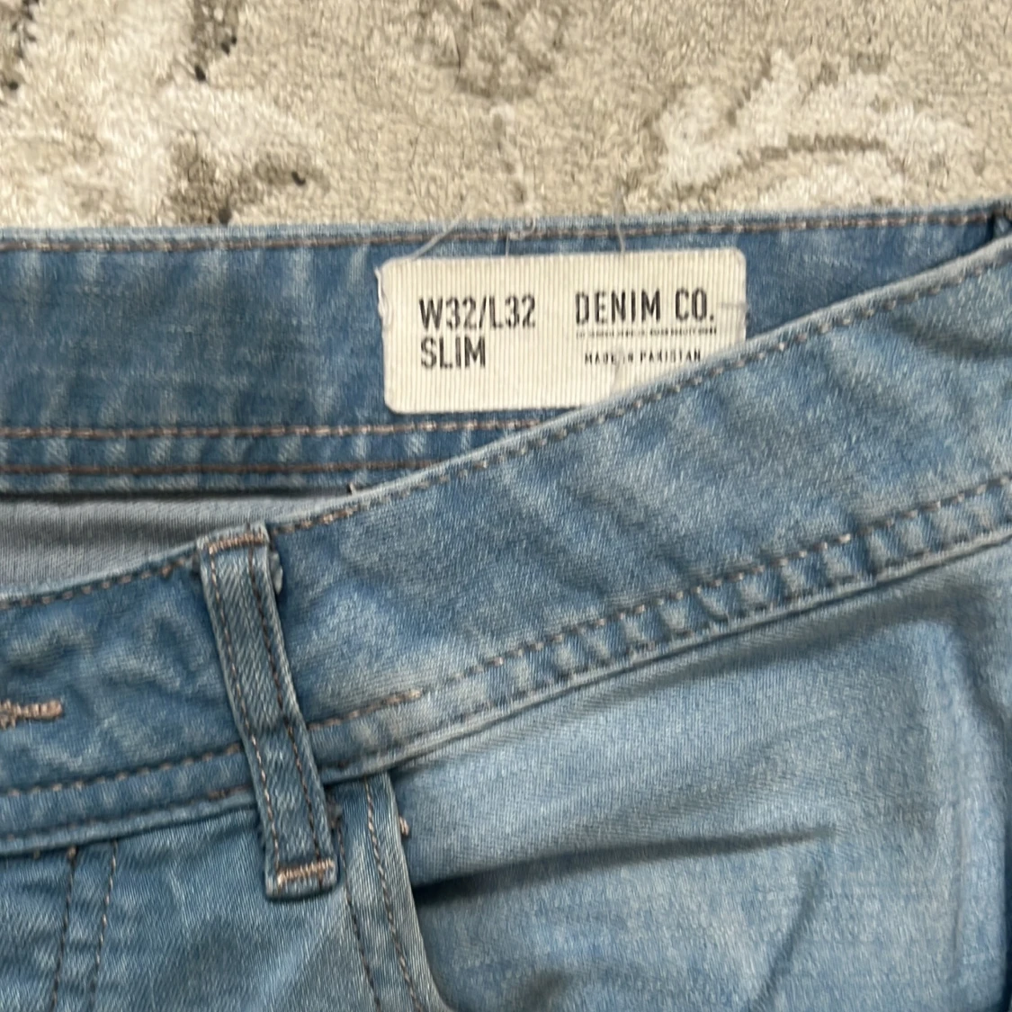 Dr. Denim Blåa Jeans 32/32 Slim fit - 90